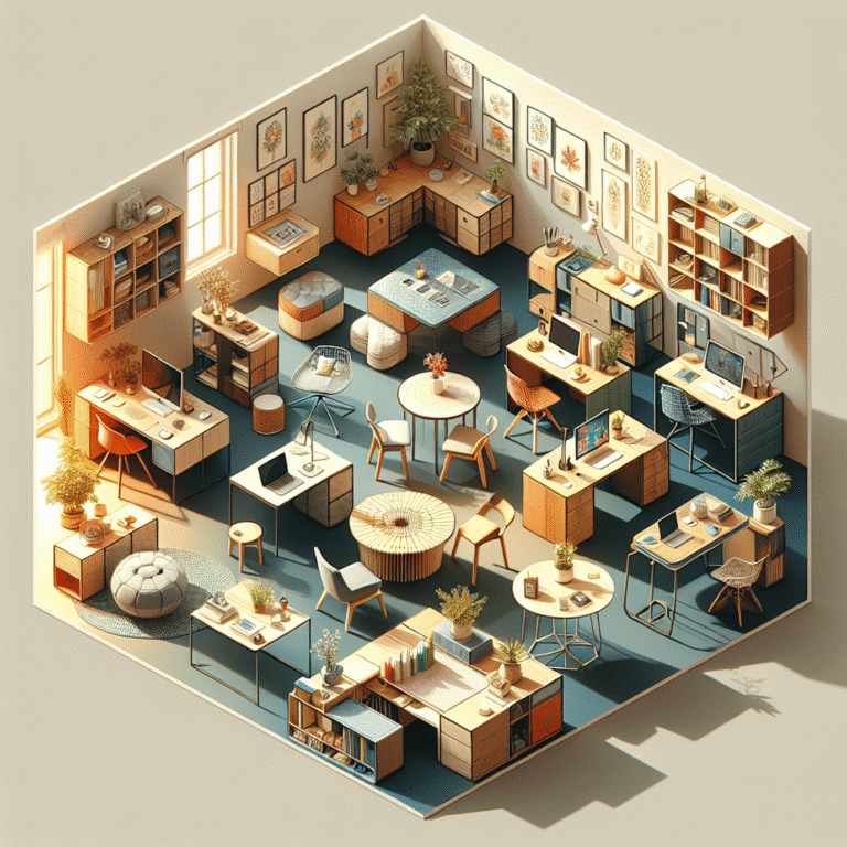 compact desk options for small rooms